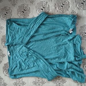 S: Costa Blanca Shawl with sleeves